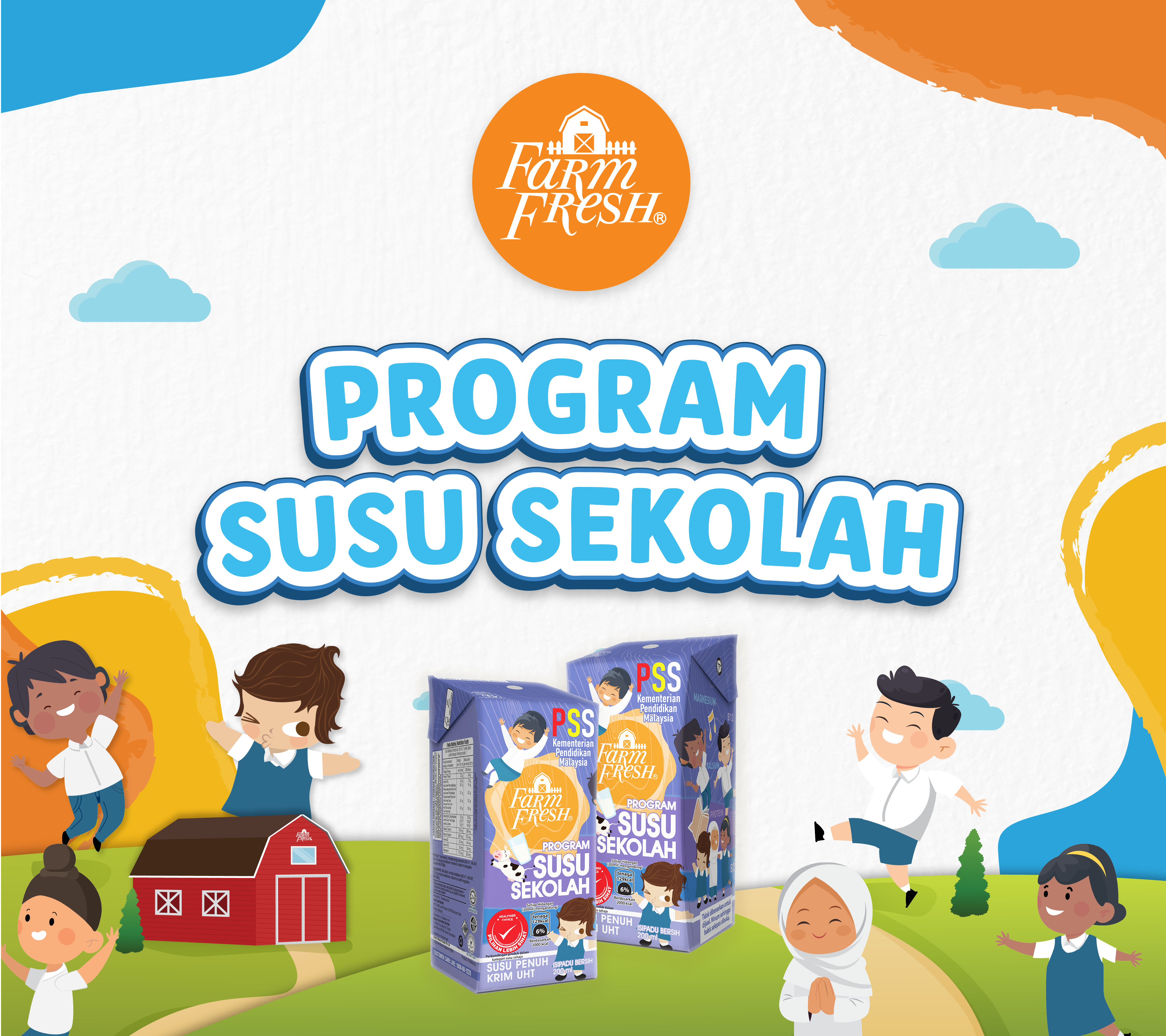 Program Susu Sekolah Farm Fresh